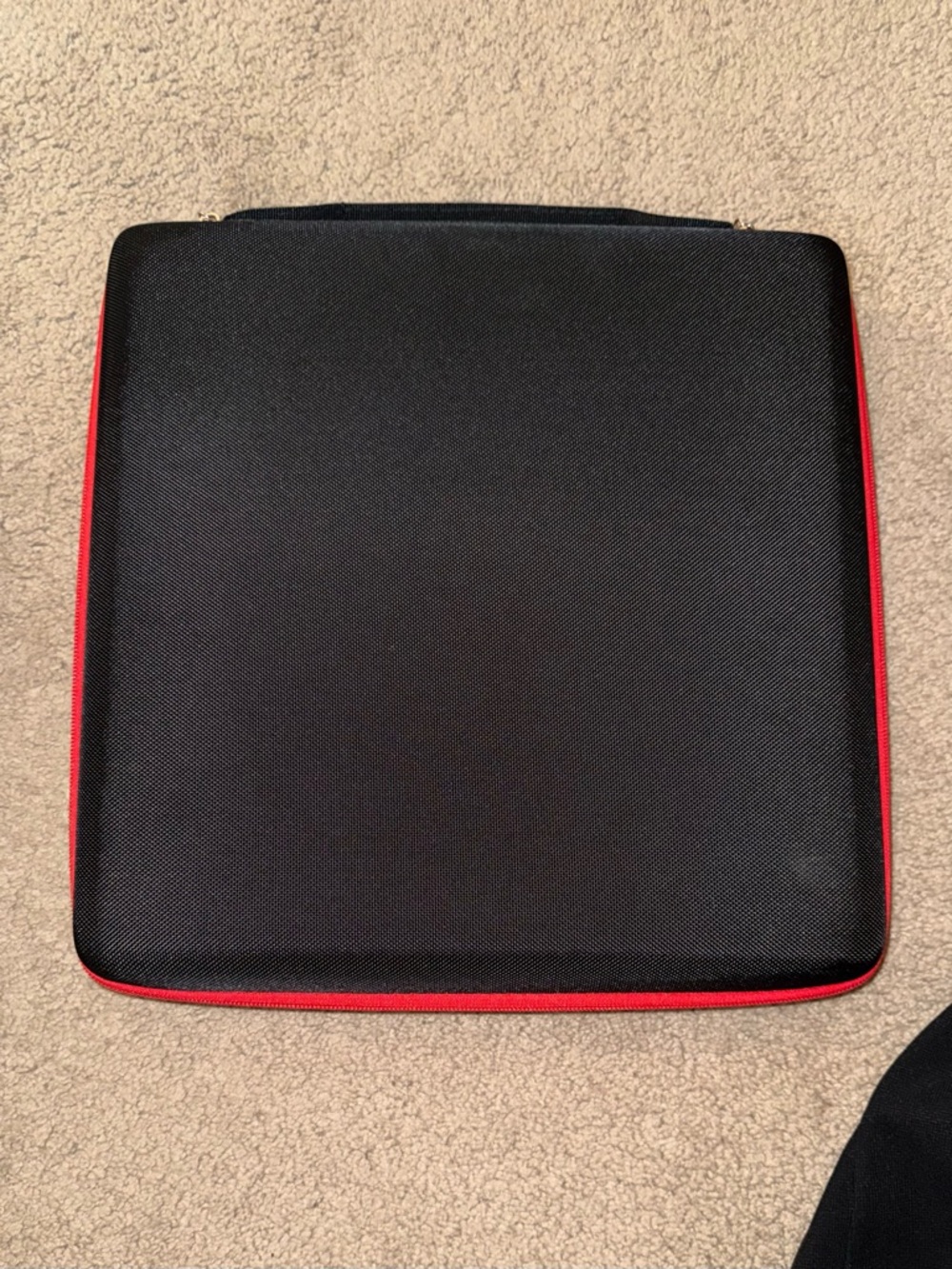 Large Elastic Loop Organizer Case | Tool / Marker / Cable Storage | Black & Red